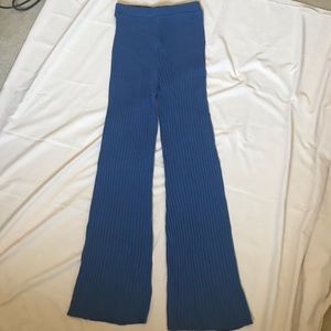 Ribbed Knitted pants